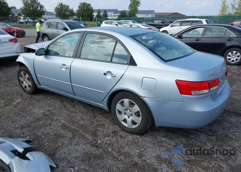 2007 Hyundai Sonata Gls from USA, damaged, VIN 5NPET46C67H203770